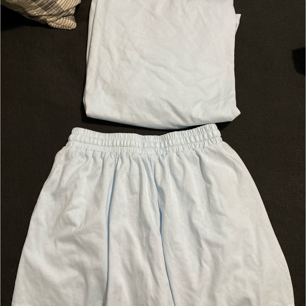 Light blue matching pj set - Picture 2 of 6